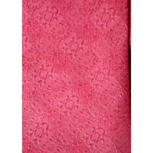 Tie 70s 80s 90s Y2K Mens Superba Red 4 Wide 55 Long - Picture 2 of 5